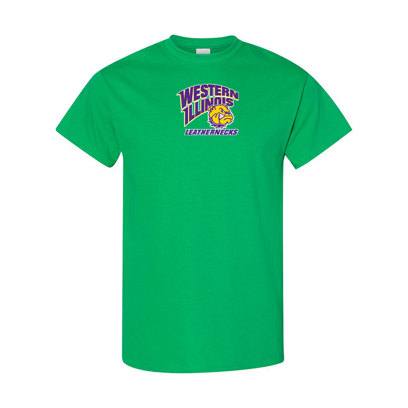 Men's Western Illinois Leathernecks Gildan Heavy Cotton T-Shirt